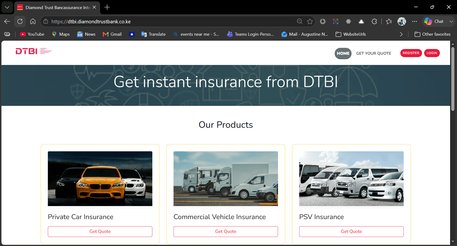 Digital Motor Insurance Platform — Banking & Insurance