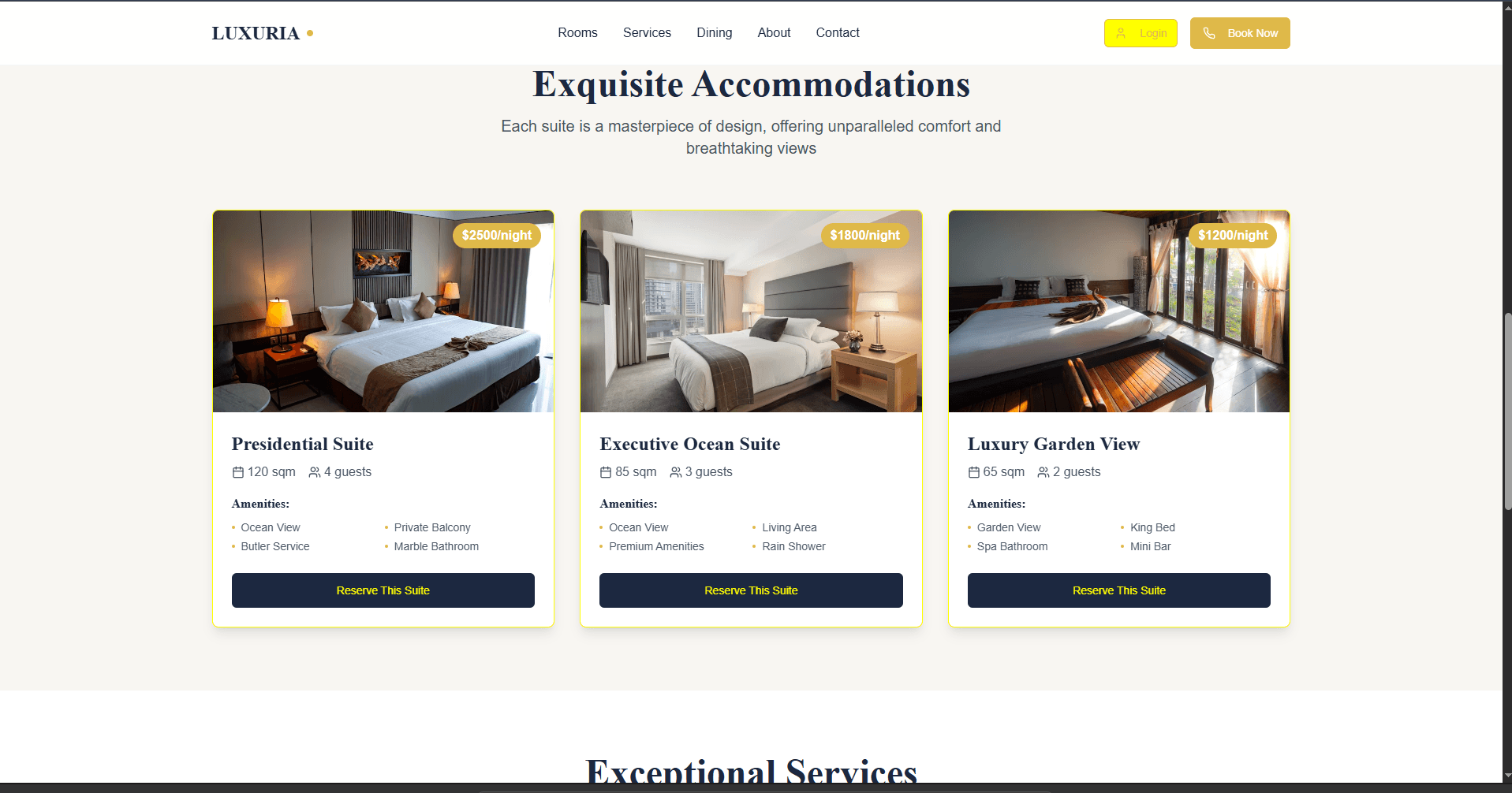 Luxe Haven Suite System
